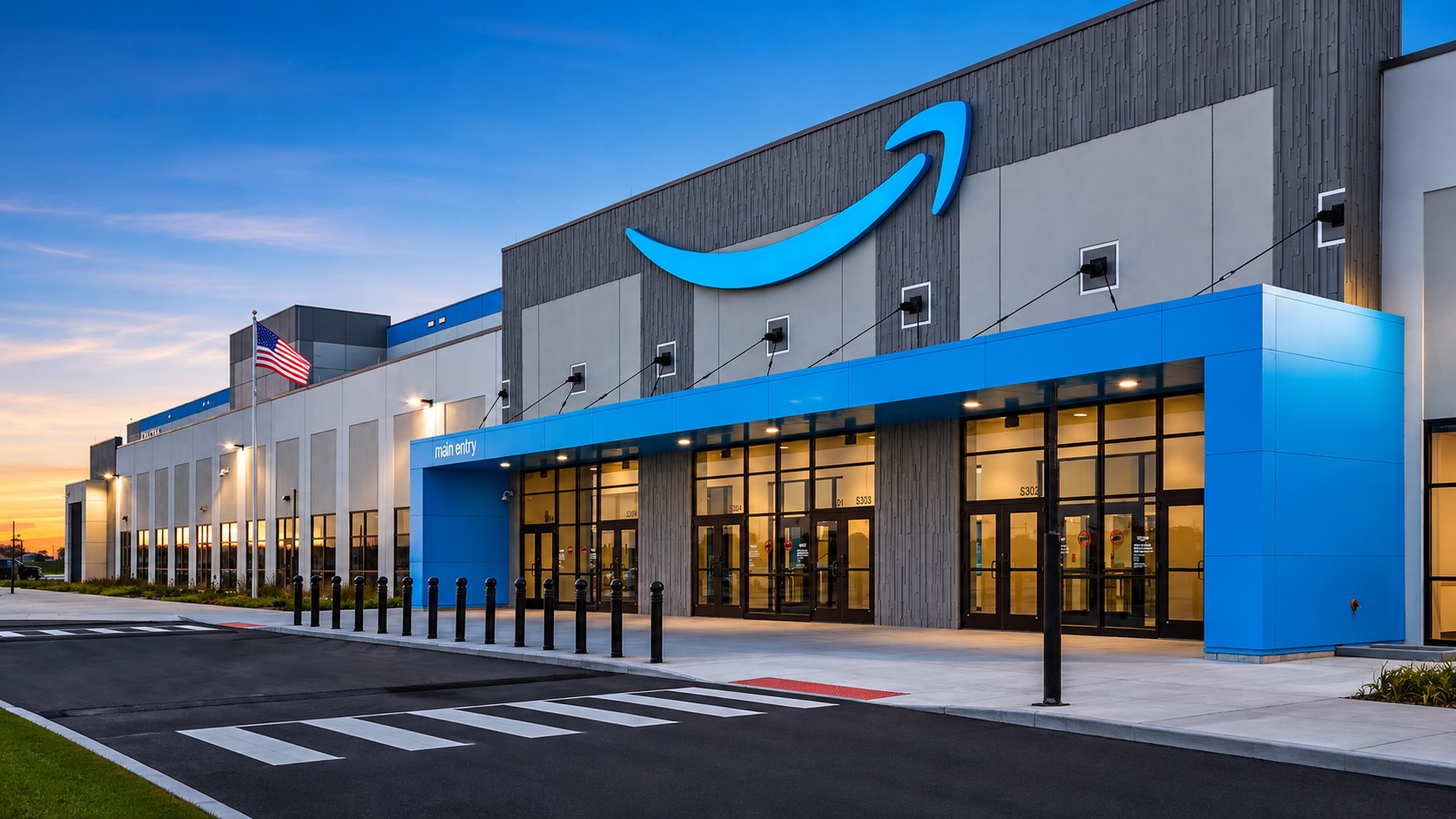Amazon Last Mile facility